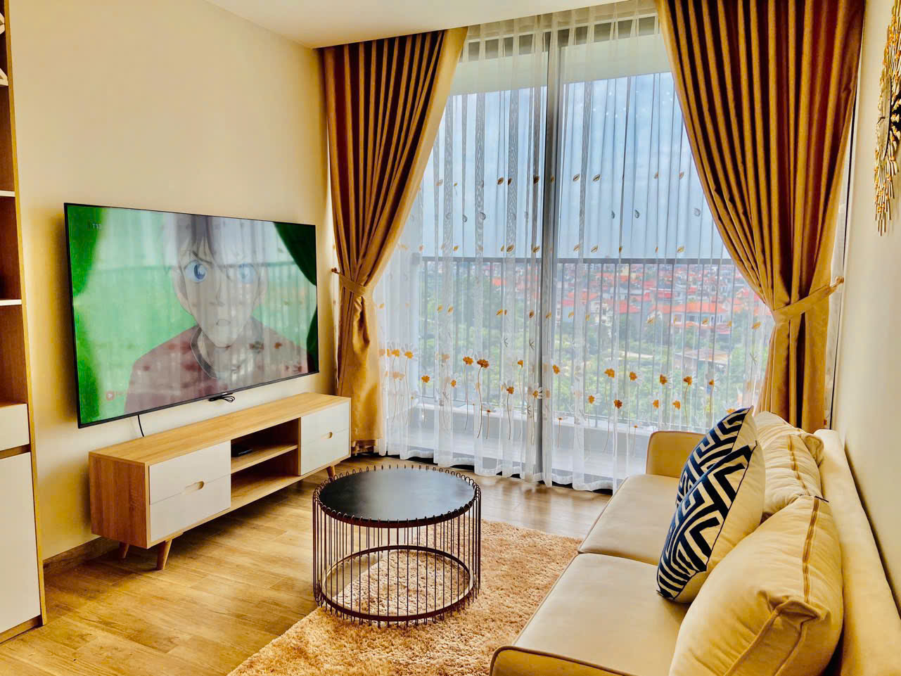 Cho thuê căn hộ The Landmark Ecopark 85m², view Sông Hồng – 16 triệu/tháng